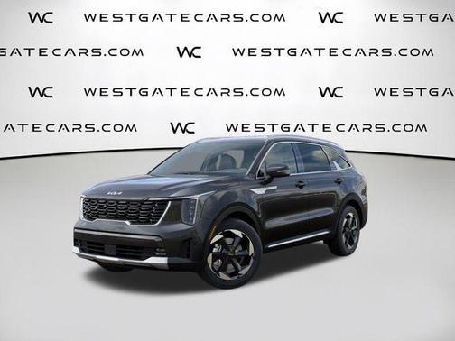 Gray 2026 Kia Sorento Hybrid EX
