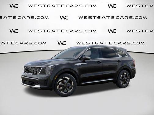 Gray 2026 Kia Sorento Hybrid EX