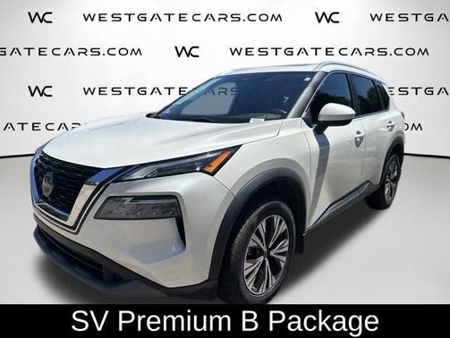 White 2023 Nissan Rogue SV