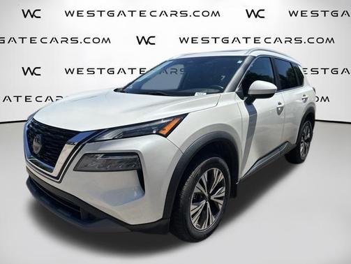 White 2023 Nissan Rogue SV
