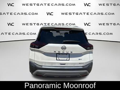 White 2023 Nissan Rogue SV