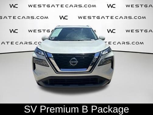 White 2023 Nissan Rogue SV