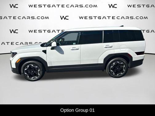 White 2026 Hyundai SANTA FE SE