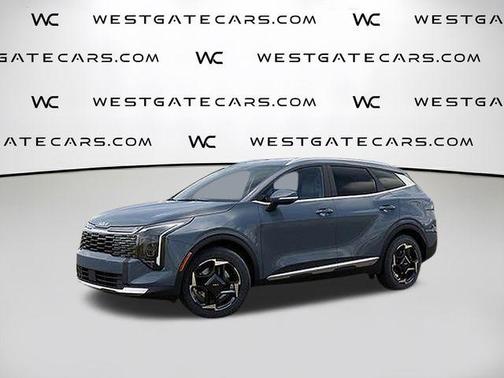 Heritage Blue 2026 Kia Sportage Hybrid EX