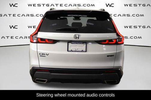 White 2025 Honda CR-V Hybrid Sport-L