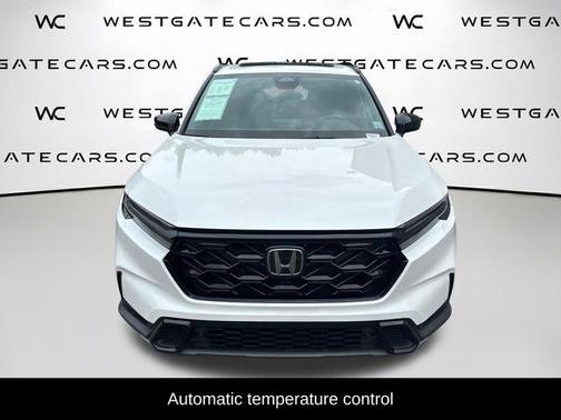 White 2025 Honda CR-V Hybrid Sport-L