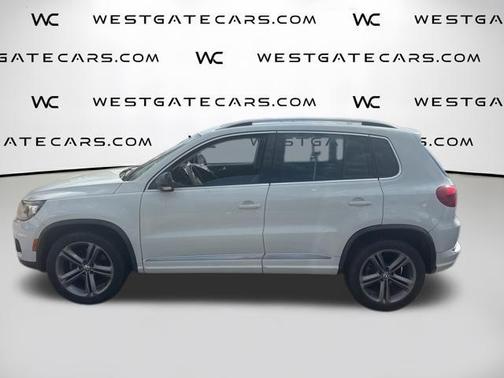 Pure White 2017 Volkswagen Tiguan 2.0T Sport