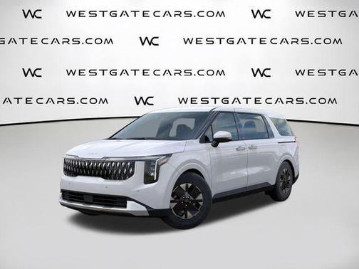 Snow White Pearl 2026 Kia Carnival Hybrid LXS