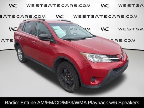 Barcelona Red Metallic 2015 Toyota RAV4 LE