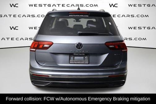 Platinum Gray Metallic 2022 Volkswagen Tiguan 2.0T S