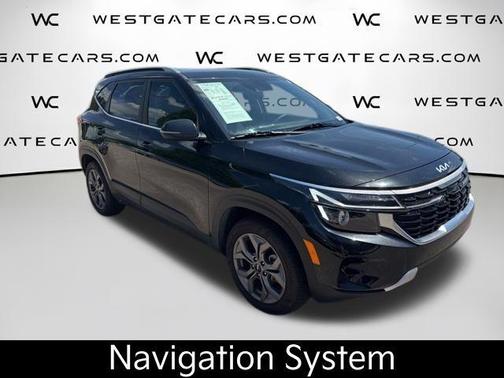 Fusion Orange 2024 Kia Seltos S