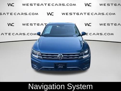 Silk Blue Metallic 2019 Volkswagen Tiguan 2.0T SEL