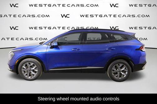 Sapphire Blue 2024 Kia Sportage SX
