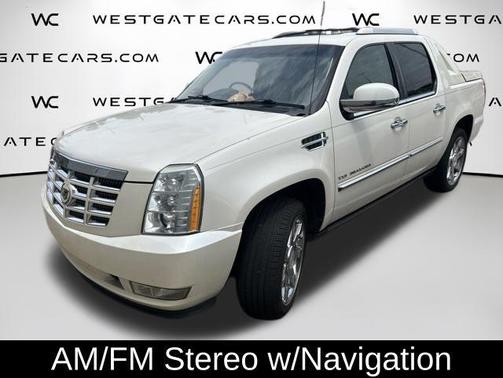 White Diamond Clearcoat 2012 Cadillac Escalade EXT Premium