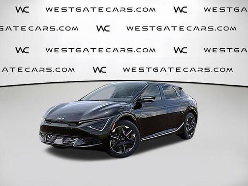 Ebony Black 2025 Kia EV6 Wind