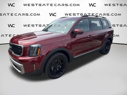 Red 2023 Kia Telluride EX X-Line