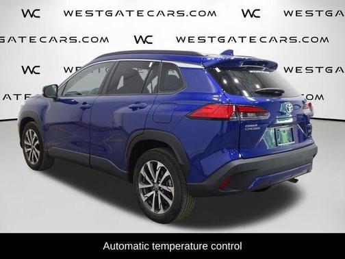 Blue 2022 Toyota Corolla Cross XLE