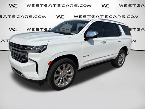 Summit White 2023 Chevrolet Tahoe Premier