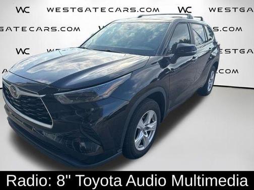 Midnight Black Metallic 2023 Toyota Highlander L