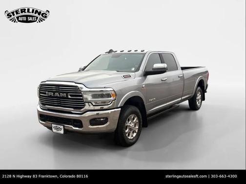 2019 RAM 3500 Laramie Crew Cab 4x4 8' Box