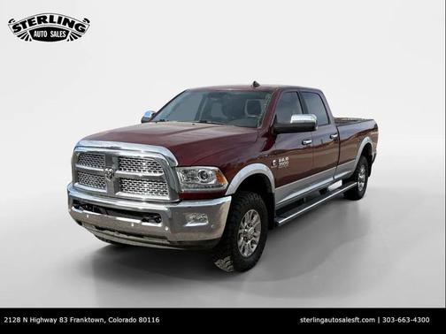 2018 RAM 3500 Laramie Crew Cab 4x4 8' Box