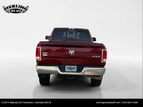 2018 RAM 3500 Laramie Crew Cab 4x4 8' Box