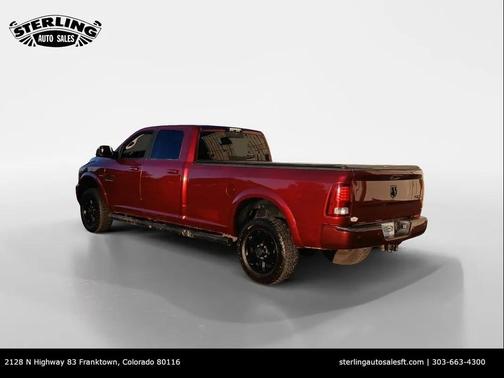 2018 RAM 3500 Laramie Crew Cab 4x4 8' Box