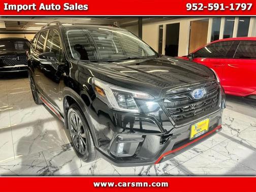 Crystal Black Silica 2024 Subaru Forester Sport