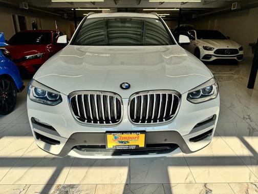 Mineral White Metallic 2019 BMW X3 xDrive30i