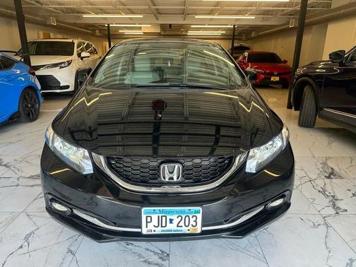Crystal Black Pearl 2013 Honda Civic EX