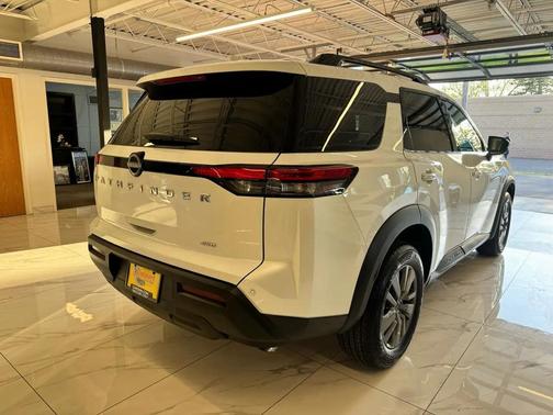 White 2025 Nissan Pathfinder SV 4WD