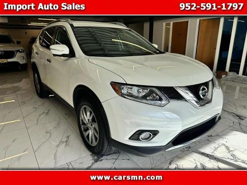 Pearl White 2015 Nissan Rogue SL