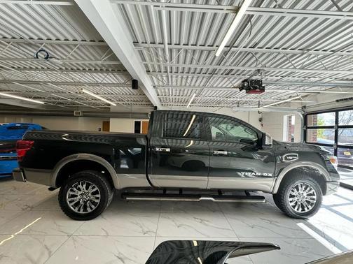 Spruce Green 2019 Nissan Titan XD Platinum Reserve