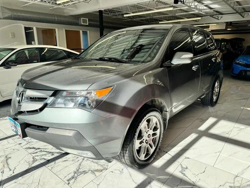 Sterling Gray Metallic 2008 Acura MDX Technology