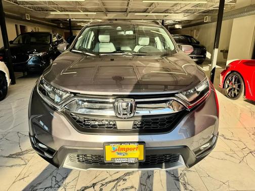 Gray 2018 Honda CR-V Touring