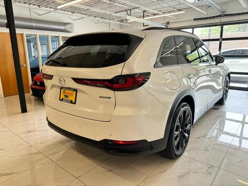 Rhodium White Premium 2025 Mazda CX-90 PHEV Premium Sport