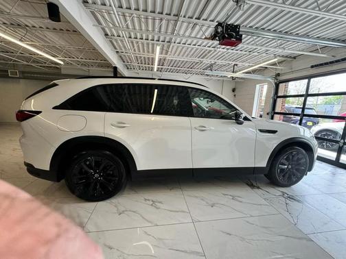 Rhodium White Premium 2025 Mazda CX-90 PHEV Premium Sport