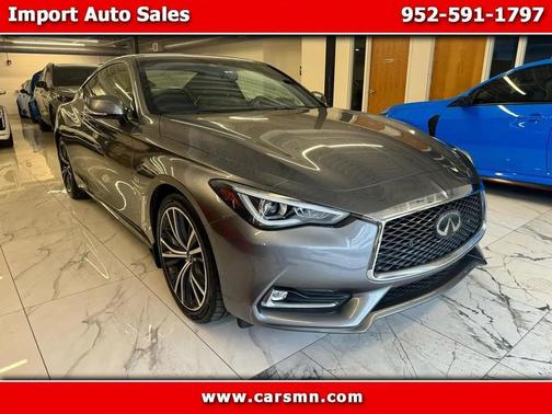 Graphite Shadow 2020 INFINITI Q60 3.0T LUXE