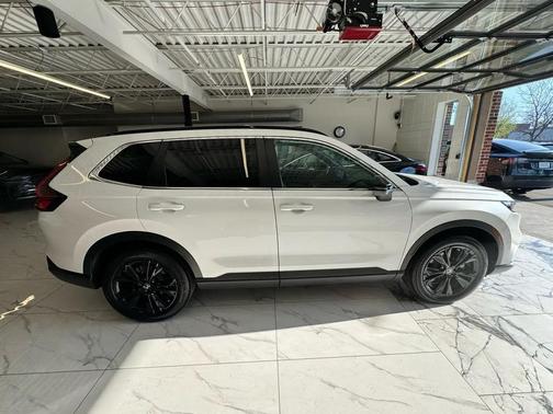 Pearl White 2023 Honda CR-V Hybrid Sport Touring AWD