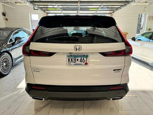 Pearl White 2023 Honda CR-V Hybrid Sport Touring AWD