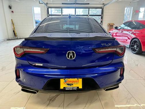 Apex Blue Pearl 2022 Acura TLX A-Spec