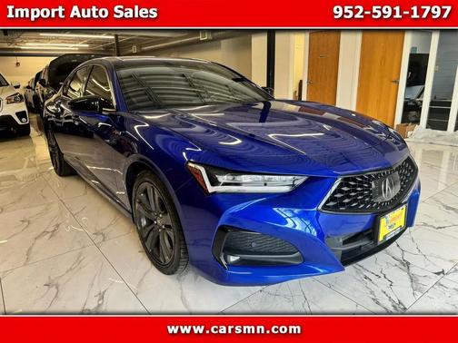 Apex Blue Pearl 2022 Acura TLX A-Spec
