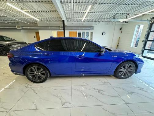 Apex Blue Pearl 2022 Acura TLX A-Spec