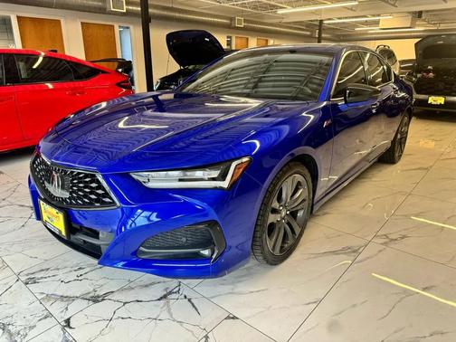 Apex Blue Pearl 2022 Acura TLX A-Spec