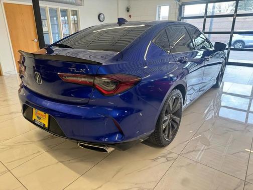 Apex Blue Pearl 2022 Acura TLX A-Spec