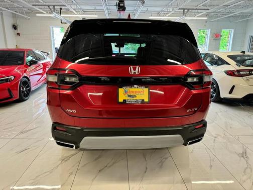 Radiant Red Metallic II 2025 Honda Pilot Elite