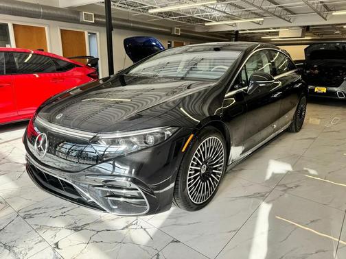 Black 2023 Mercedes-Benz EQS 450 4MATIC