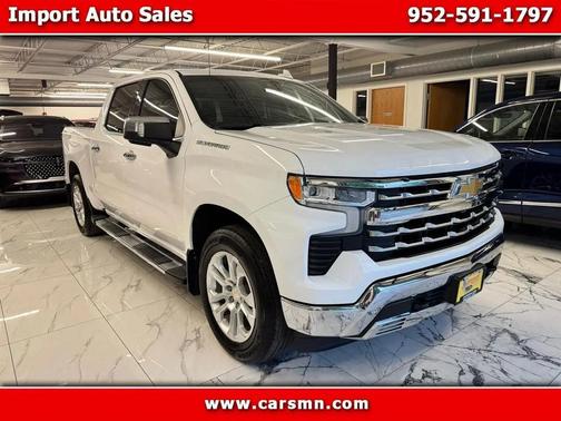 White 2023 Chevrolet Silverado 1500 LTZ