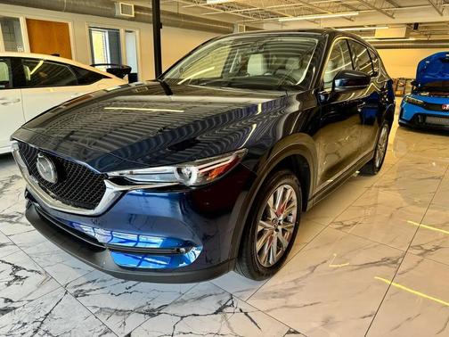 Blue 2021 Mazda CX-5 Grand Touring Reserve
