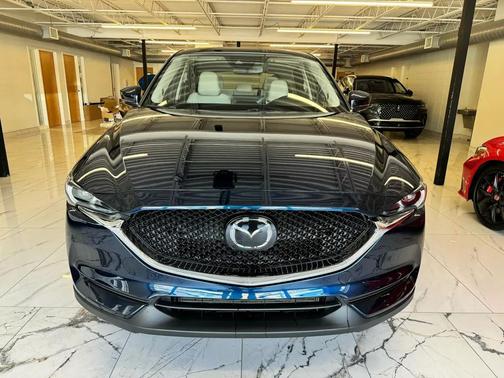 Blue 2021 Mazda CX-5 Grand Touring Reserve